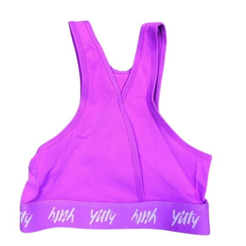 NWT‎ Yitty Major Label Smoothing Cross-Front Bralette Grape Juice Purple XS